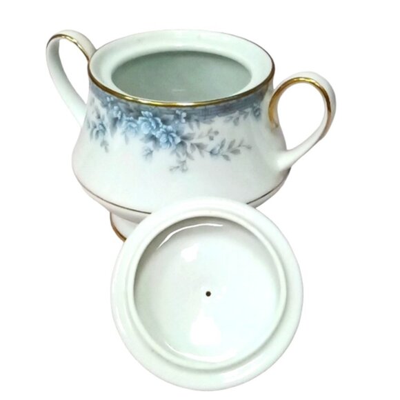 Vintage Noritake Philippines Avalon 3390 Lidded Sugar Bowl - Picture 6 of 8